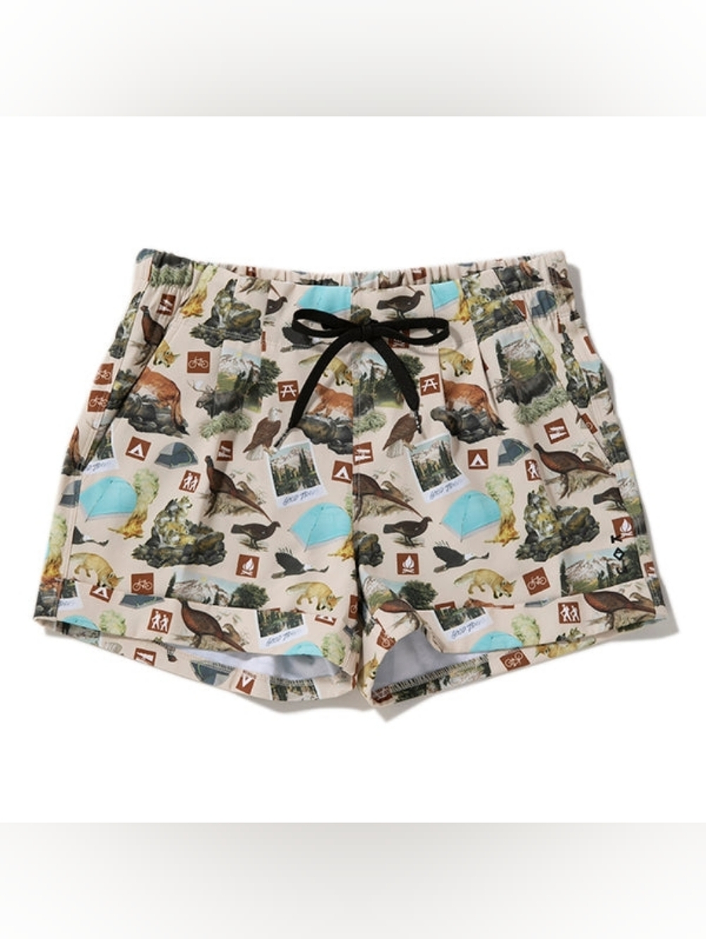Kavu Animal Print Shorts